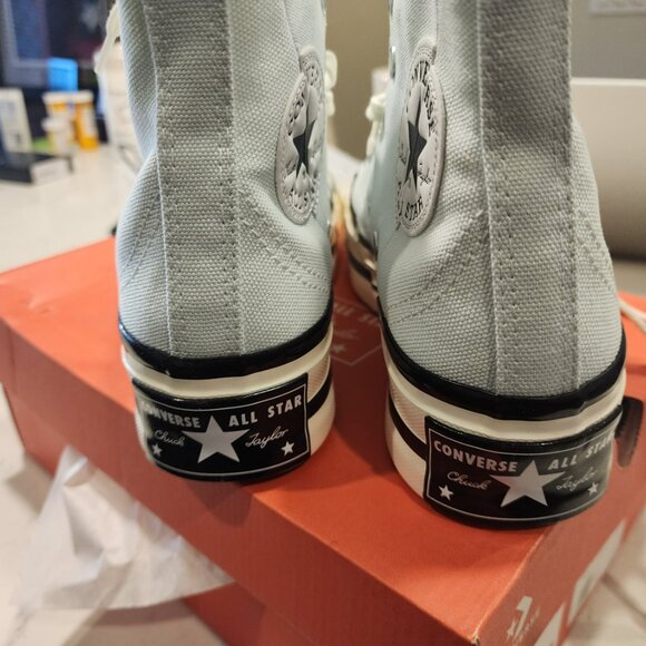 Converse Chuck 70 Plus High Top Shoes Size Women’s 7.5 NEW BLUE MENS 5.5 UNISEX - Picture 2 of 10
